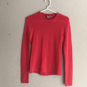 Pink cashmere sweater
